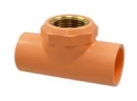 1-1/4" X 1" X 1/2" CPVC TEE SXSXT - Fire Protection Parts