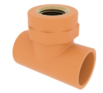 3/4" X 3/4" X 1/2"CPVC TEE INSTASEAL - Fire Protection Parts