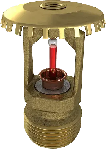 VK350 K8.0 Quick Response Upright Brass Valve 3/4 Inch for Plumbing by Viking