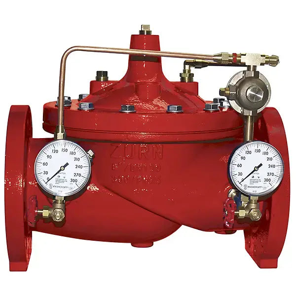 Zurn Wilkins 4 Inch ZW209FP Fire Protection Pressure Reducing Valve Grooved by Fire Protection Parts