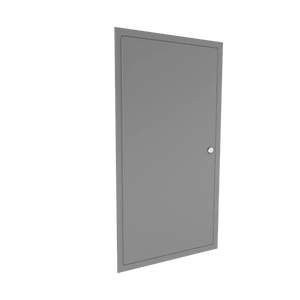 Access Panel 12" X 24" Gray Flush For Seamless Walls by Samson Metal Products Inc