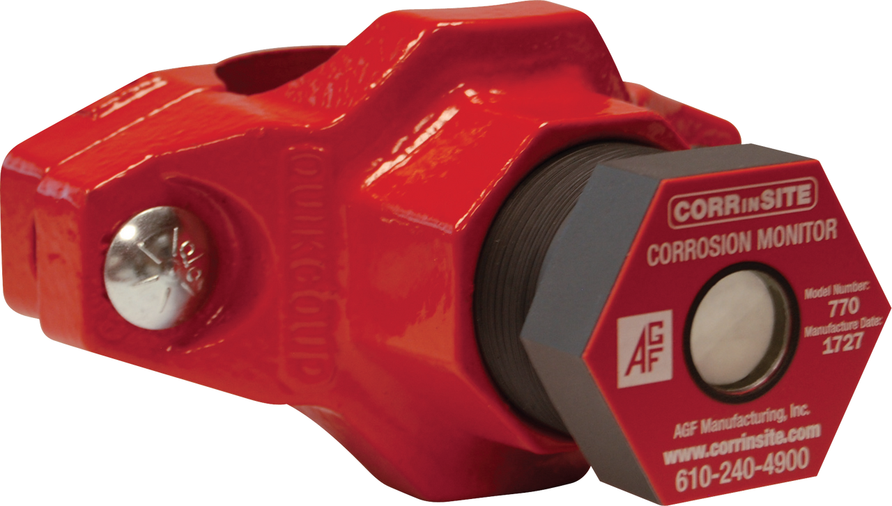 3" Mech Tee Corrosion Monitor for Fire Protection Systems