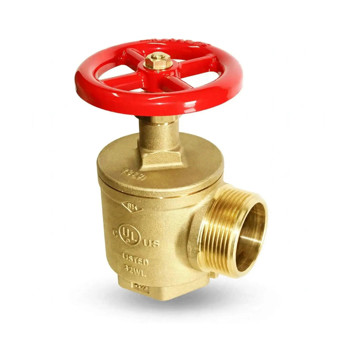 2-1/2 in. FNPT x MNST Angle Hose Valve by Fire Protection Parts