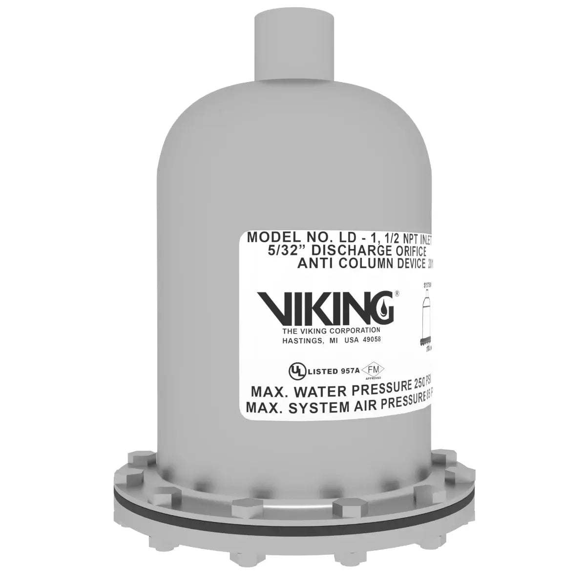 Anti Column Device Assembly for Fire Protection Viking – Fire ...