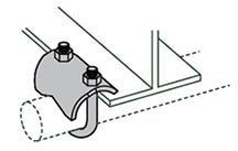 AS51 RIGHT ANGLE PIPE CLAMP EG - Fire Protection Parts