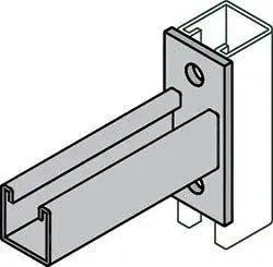 AS651 Reversible Strut Bracket For Anvil Strut Systems 1-5/8" Wide by ASC Engineered Solutions