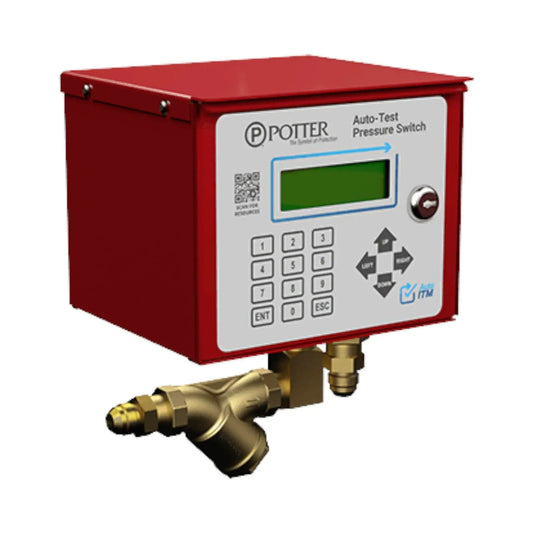 Auto Test Pressure Switch For Fire Sprinkler Systems by Potter Electric Signal