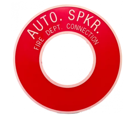 FDC WALL PLATES - Fire Protection Parts