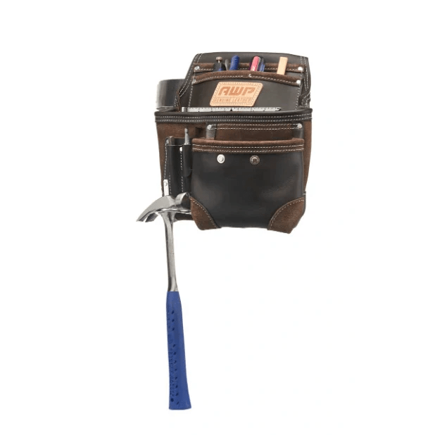 AWP 1L - 995 - 2 TrapJaw Oil Tanned Leather Tool Pouch - Fire Protection Parts