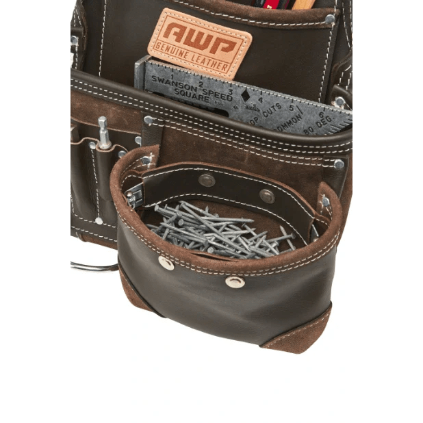 AWP 1L - 995 - 2 TrapJaw Oil Tanned Leather Tool Pouch - Fire Protection Parts