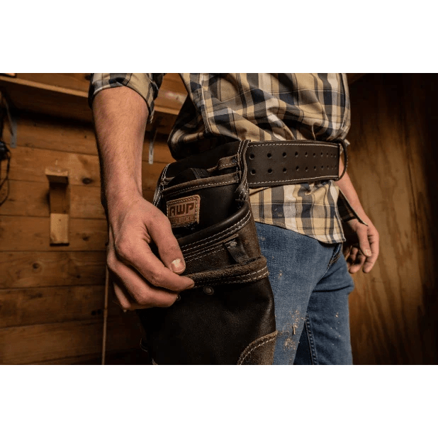 AWP 1L - 995 - 2 TrapJaw Oil Tanned Leather Tool Pouch - Fire Protection Parts
