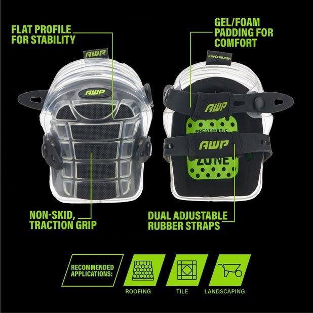 AWP L - 327 - HP - 2 Gel Ultra - Flex Stabilizer Knee Pads - Fire Protection Parts