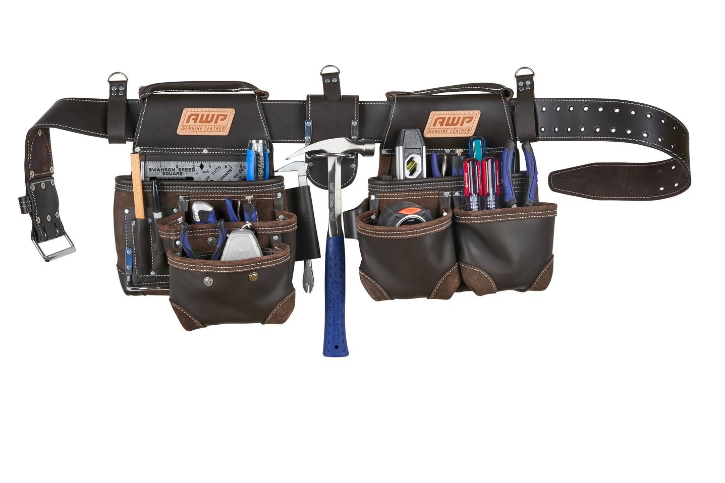 AWP L - 903 - 1 TrapJaw Oil Tanned Leather Tool Rig - Fire Protection Parts