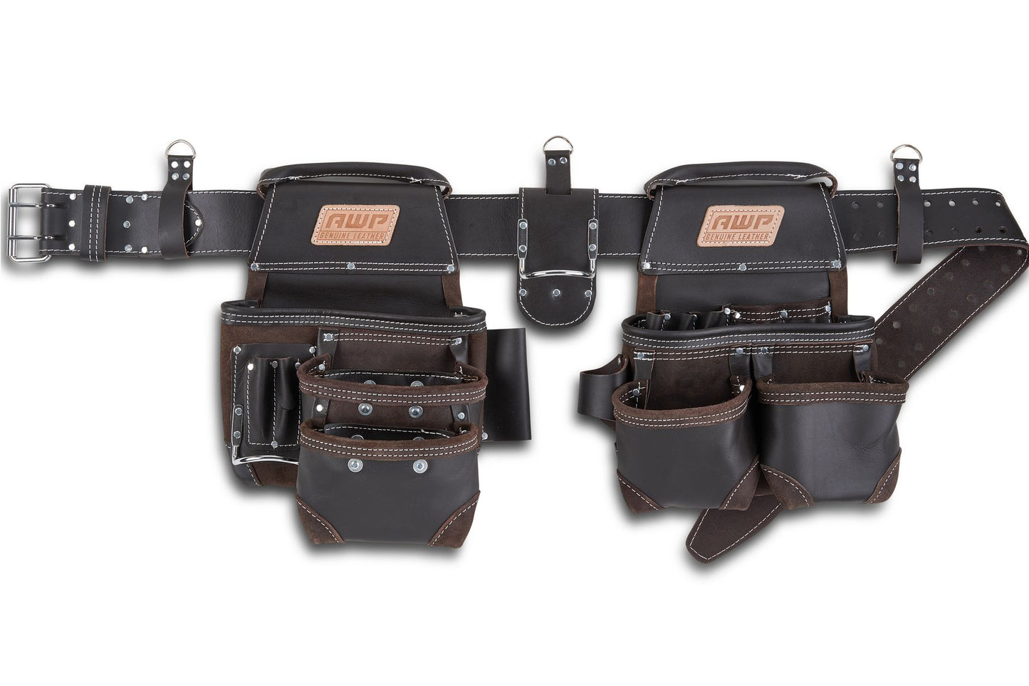 AWP L - 903 - 1 TrapJaw Oil Tanned Leather Tool Rig - Fire Protection Parts