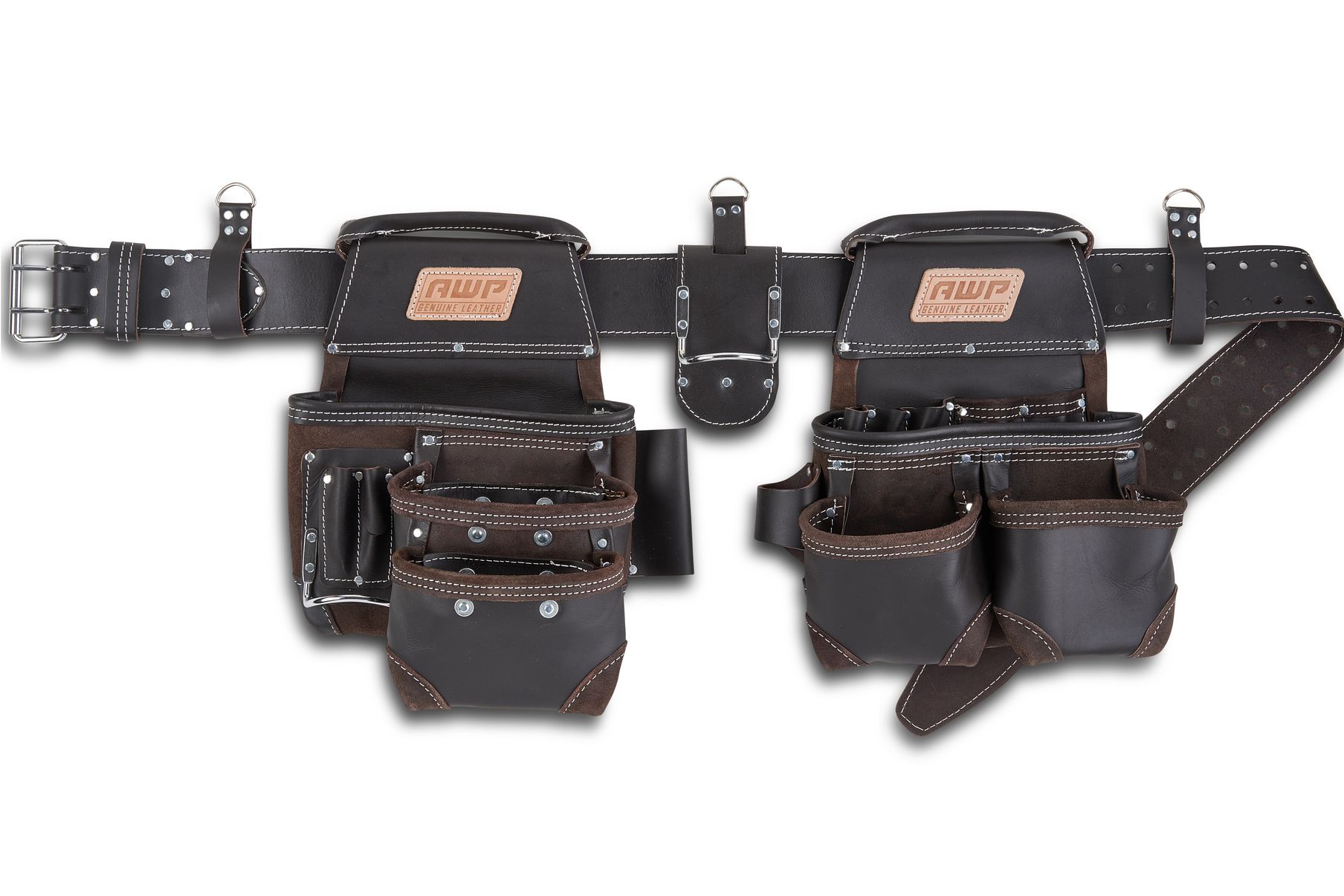 AWP L - 903 - 1 TrapJaw Oil Tanned Leather Tool Rig - Fire Protection Parts