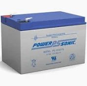 BATTERY, 12 VOLT, PS12120 ,FM, 90 HOURS - Fire Protection Parts