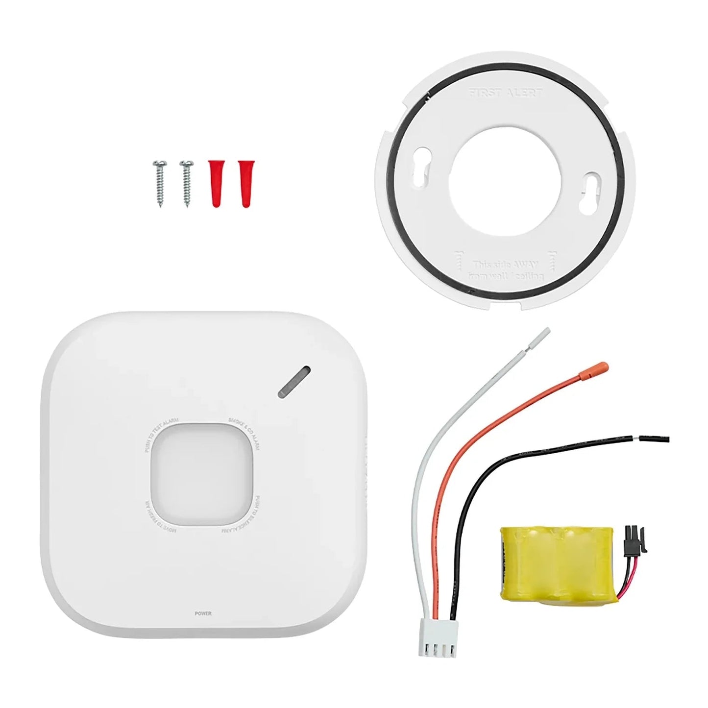 BRK SMCO600NV - AC SC5 Hardwire Smart Smoke and Carbon Monoxide Alarm - Fire Protection Parts