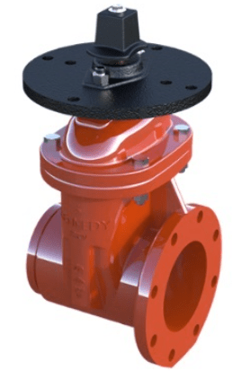 C515 OS&Y RESILIENT WEDGE GATE VALVE GROOVED - Fire Protection Parts