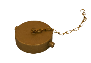 CAP&CHN 21/2" PL NYFD RB - Fire Protection Parts