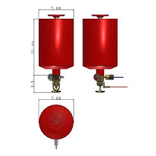 Cease Fire CFP 640 Fire Protection System Compact Safety Solution - Fire Protection Parts