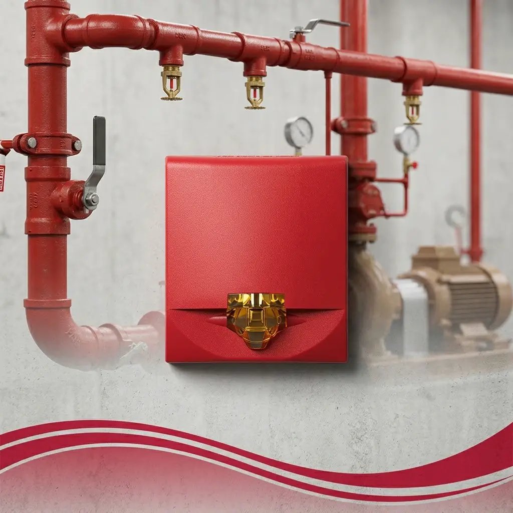 Kidde Strobe Red Alert Amber Lens Reliable Fire Safety Signal by Kidde