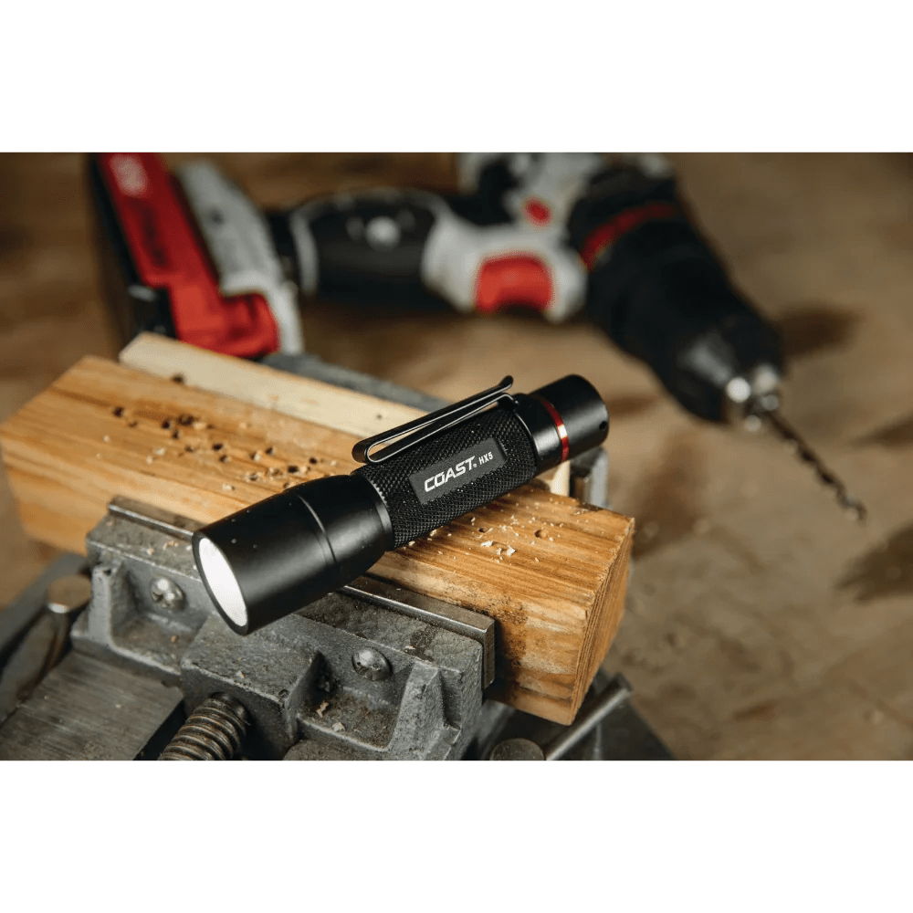 COAST HX5 Pure Beam Flashlight with Slide Focus 20572 - Fire Protection Parts