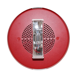 Cooper Wheelock E90-24MCC-FR Speaker Strobe - Red by Fredland Supply Company