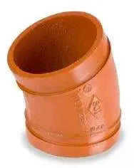 Cooplok 22.5 Degree Elbow Ductile Iron Connector by Smith-Cooper Intl