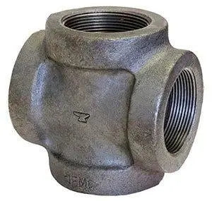 Cross Cast Iron Dom Threaded Cross Fitting for Piping by ASC Engineered Solutions