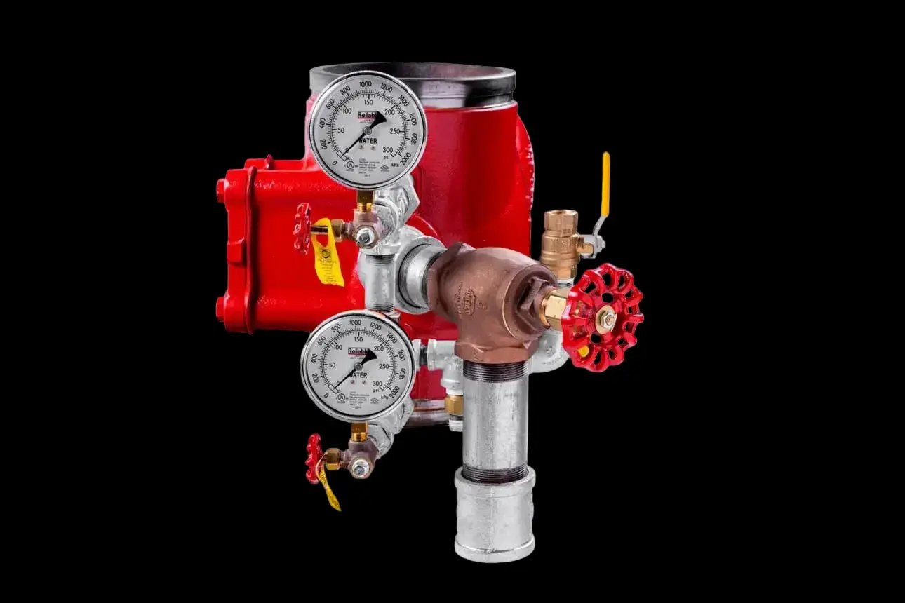 Fire Valve Fully Assembled Grooved Trim 76MMFXFB by Reliable Sprinkler