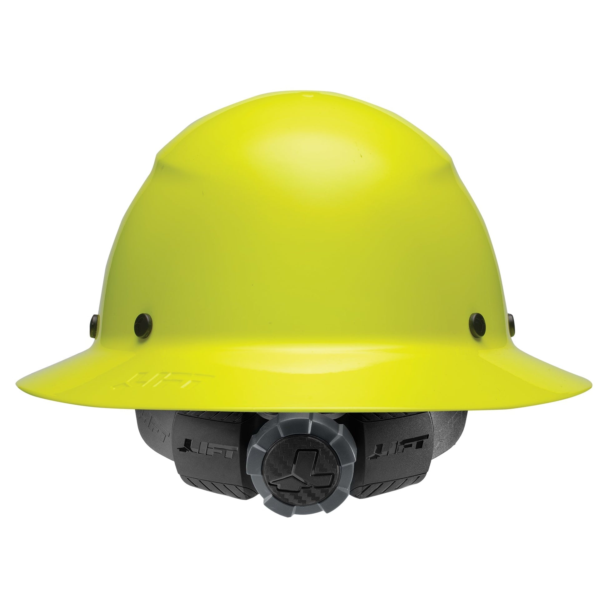 DAX Full Brim Hard Hat - Hi - Viz - Fire Protection Parts
