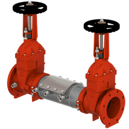 DERINGER 20G DBL CHK BFP W/ OS&Y GATE VLVS - Fire Protection Parts