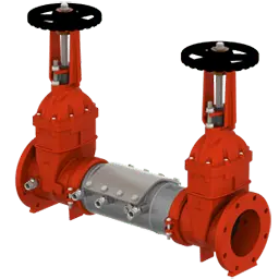 Deringer 20G Double Check Backflow Assembly With Valves by Backflow Direct