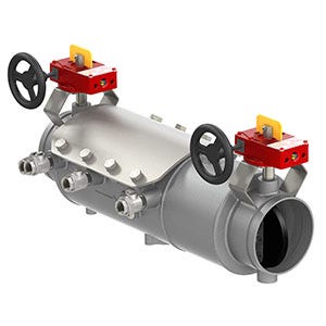 DERINGER 20X LOW HEAD LOSS DBL CHK VLV ASSY - Fire Protection Parts