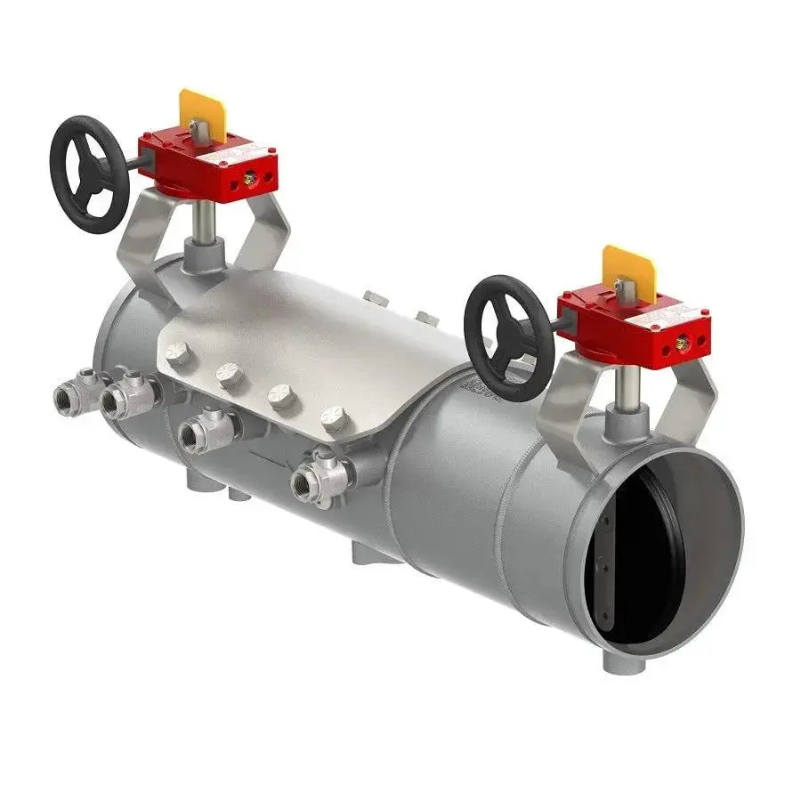 Deringer Butterfly Valve Model 20 D208BFG Fire Control by Reliable Sprinkler