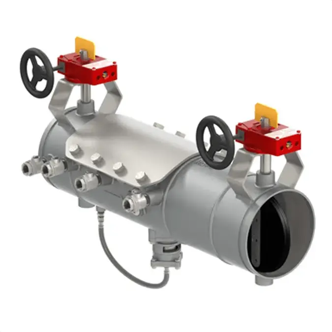 DERINGER Gate Valve OS&Y Fire Protection D406OSY by Reliable Sprinkler