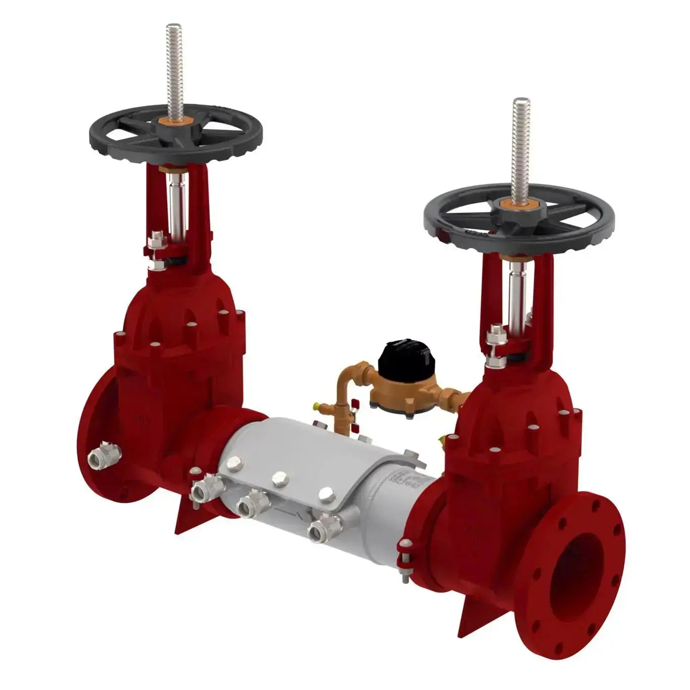 DERINGER OS&Y Gate Valve 30G D308OSY Fire System by Reliable Sprinkler