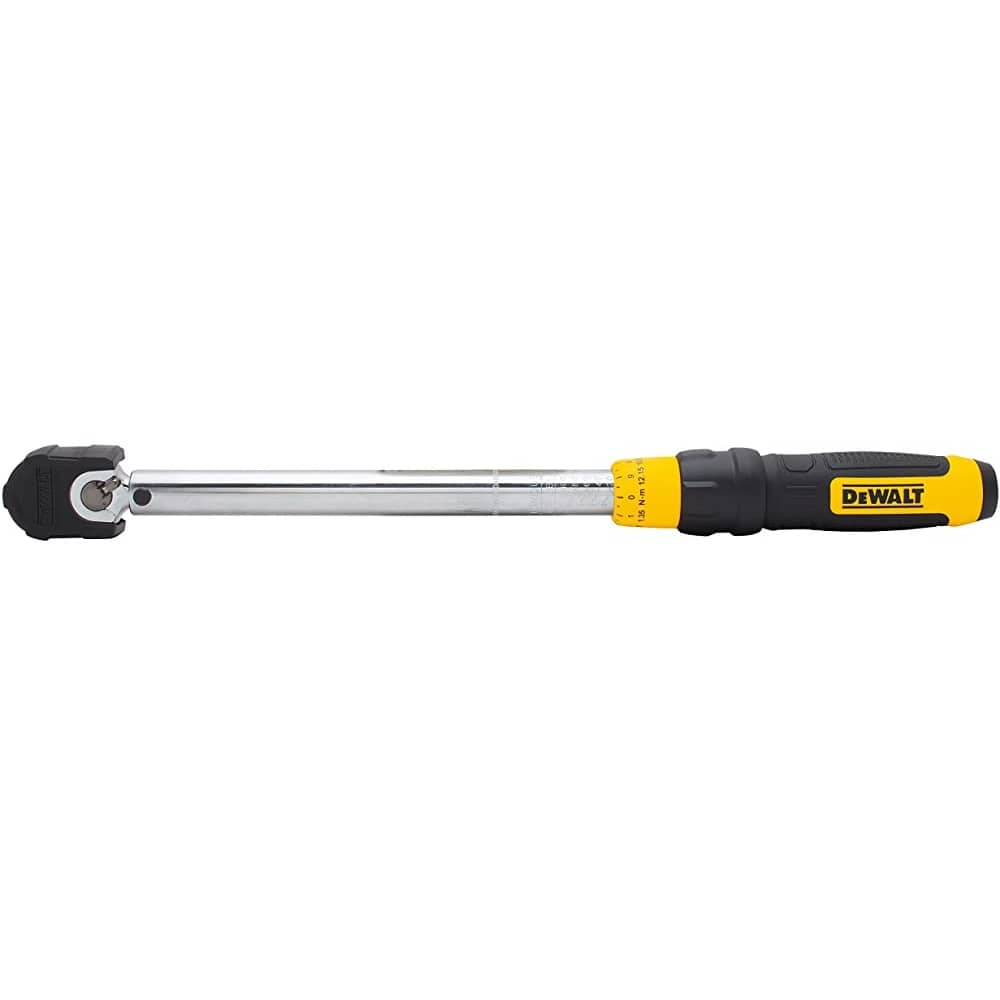 DEWALT DWMT75463 Torque Wrench, Micro Adjust, 3/8" Drive