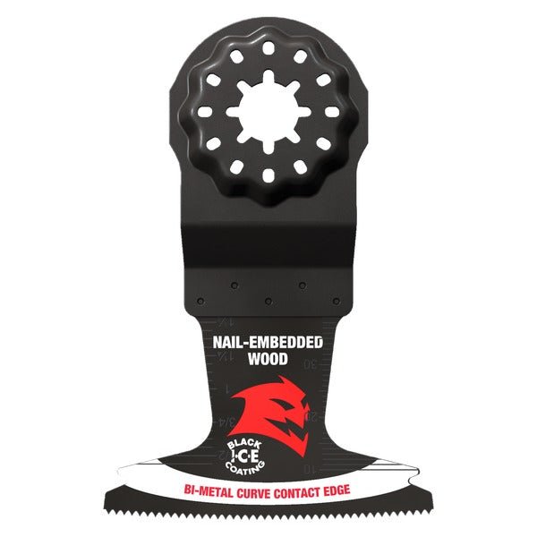 Diablo DOS250BW 2 - 1/2 in. Starlock Bi - Metal Oscillating Blade for Nail - Embedded Wood - Fire Protection Parts