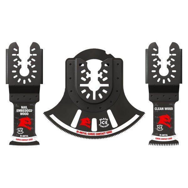 Diablo DOU3BS 3 pc Universal Fit Bi - Metal Oscillating Blade Set (3 - Piece) - Fire Protection Parts