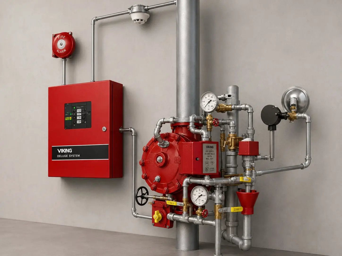 Vxd Series Deluge and Preaction Systems, Monitored by Viking