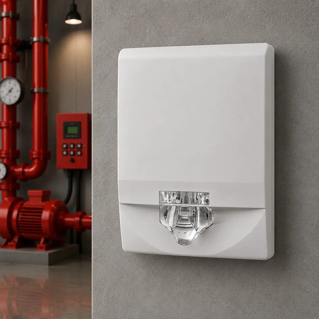 Kidde Wall Strobe 15-110cd White UL/FM Approved Alert by Kidde