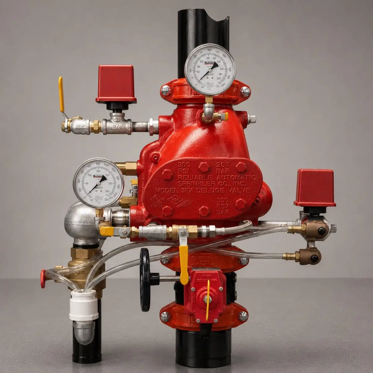 Reliable Fire Valve Fully Assembled Grooved 3FXFB by Reliable Sprinkler