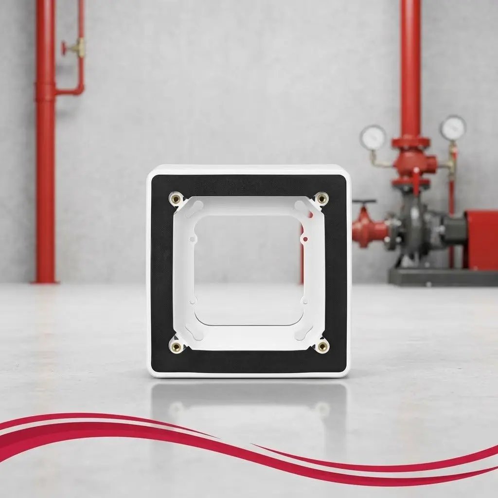 Kidde Flush Surface Mounting Adapter White UL/FM Approved by Kidde