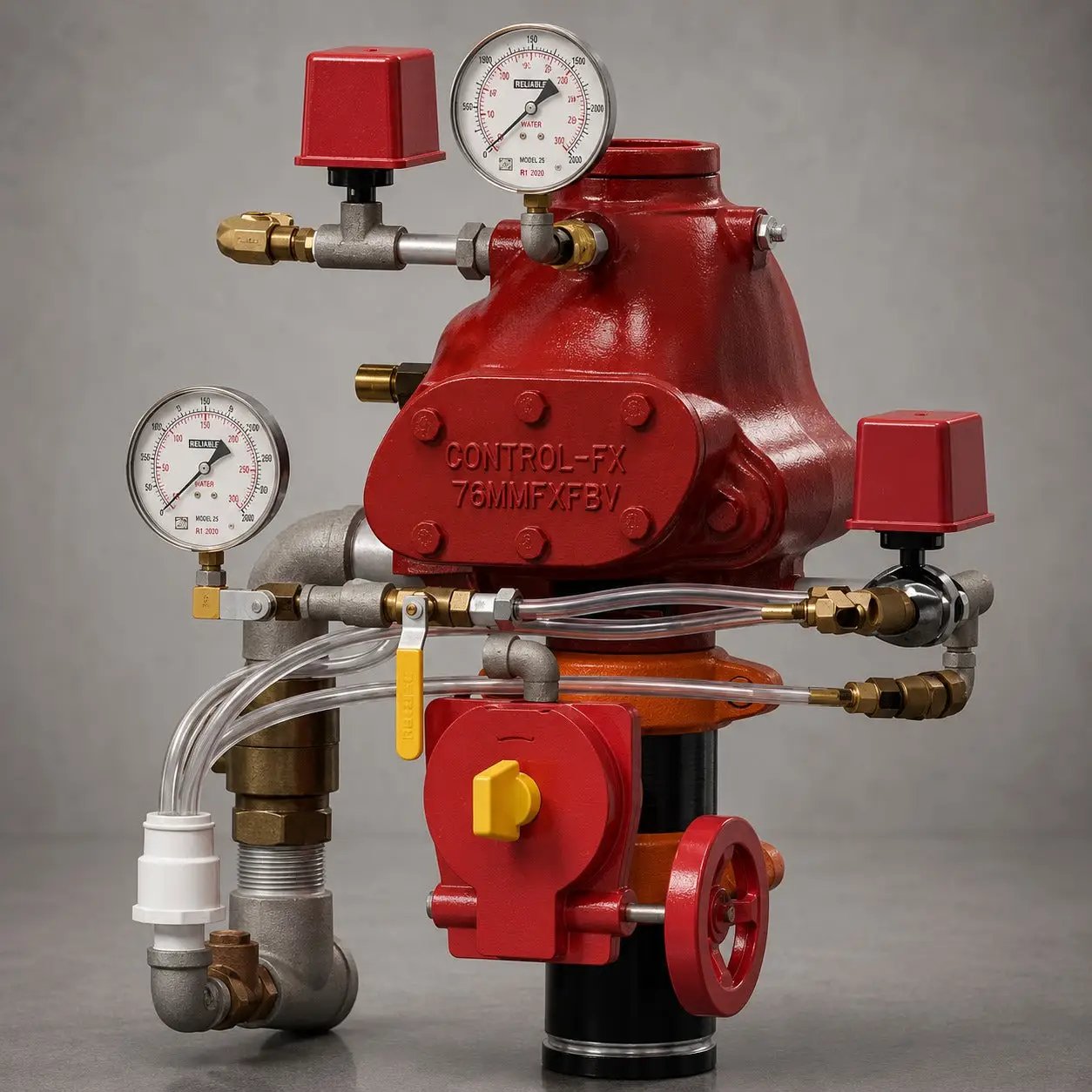 Fire Valve Fully Assembled Grooved Control FX 76MMFXFBV by Reliable Sprinkler