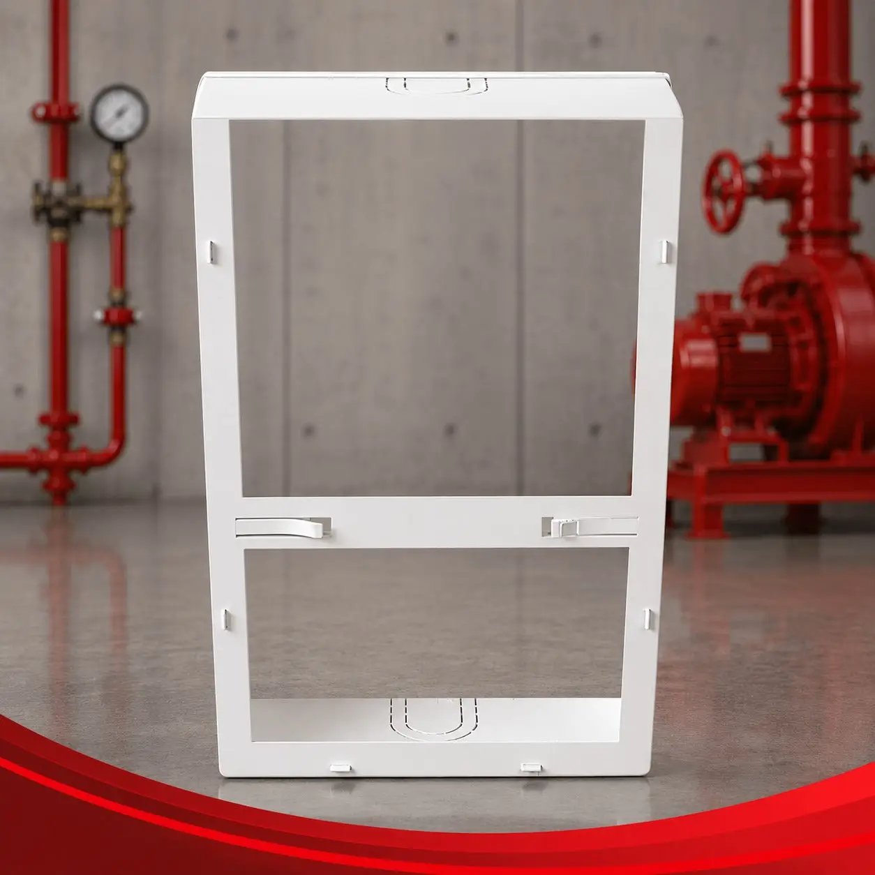 Kidde Surface Skirt for Genesis WG4 Fire Safety Appliances White by Kidde