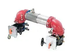 6 Double Check Assembly Grooved Butterfly Valve Durable Fire Protection by Ames Backflows