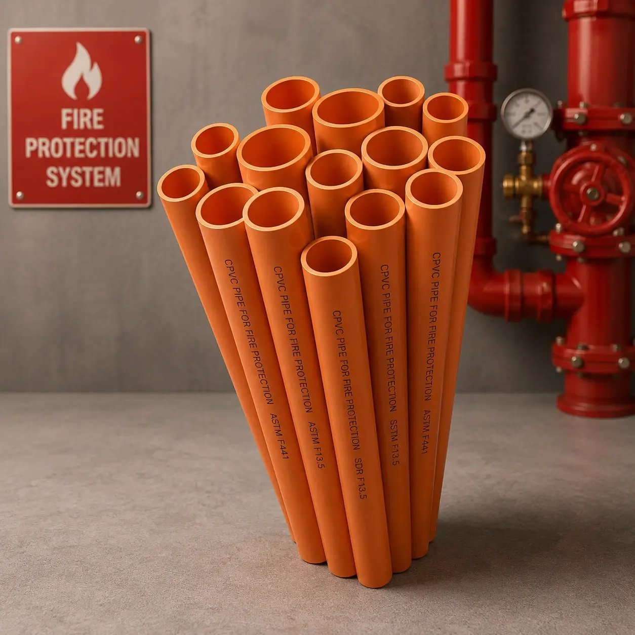 CPVC Pipe for Fire Protection by Viking Plastics
