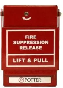 Dual Action SPST Red Pull Station for Fire Safety by Fire Protection Parts