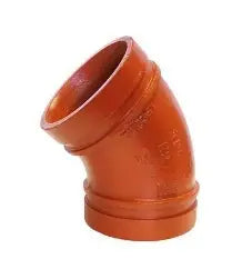 E-2 Grooved 45 Degree Elbow for Fire Protection Systems Grooved Products SPF/Anvil Fire Protection Parts E-2 Grooved 45 Degree Elbow | Fire Protection - Viking